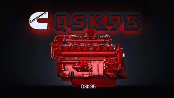 揭秘康明斯最大的发动机QSK95如何上山下海，无畏征途！